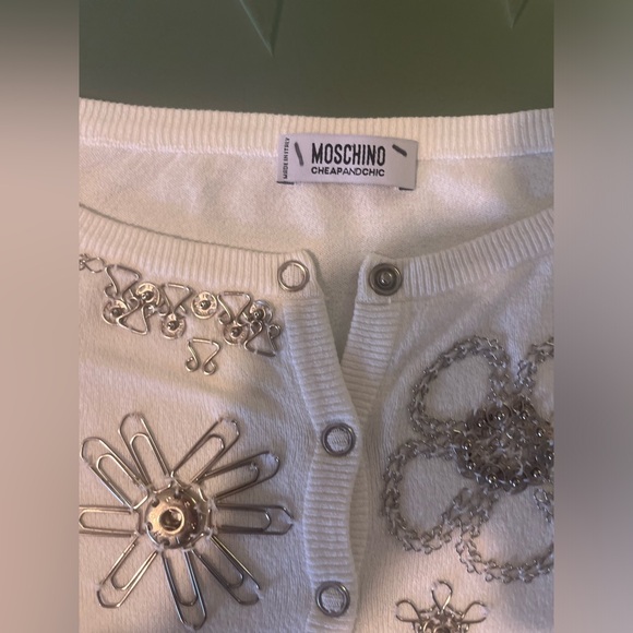 Moschino cheap and chic handmade cardigan - Picture 2 of 12